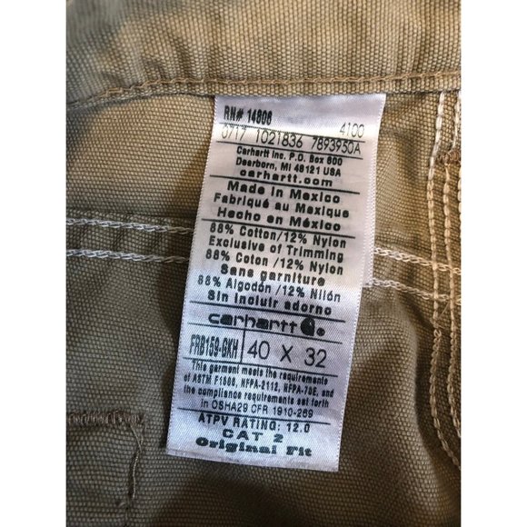 Carhartt Fire Resistant Pants 40x32 - Picture 6 of 11